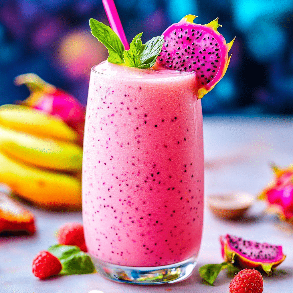 Exotic Superfruit: Dragon Fruit Smoothies for Vibrant Wellness